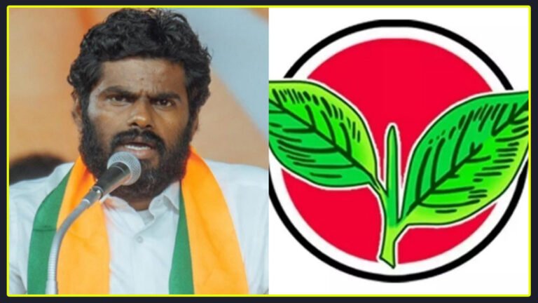 Annamalai is unable to cope with the TN election field