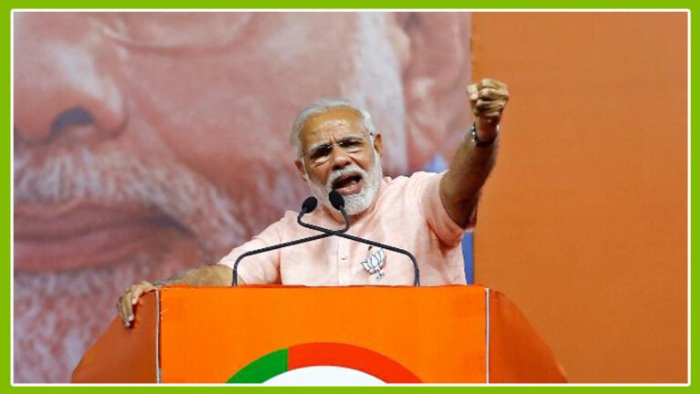 Narendra Modi is actively collecting votes in Tamil Nadu